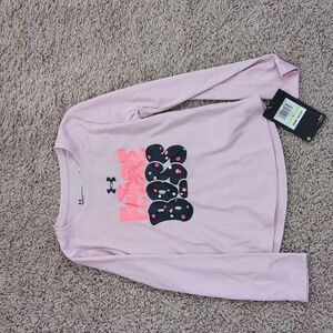 NWT Under Armour 2 piece set girls long sleeve + pants